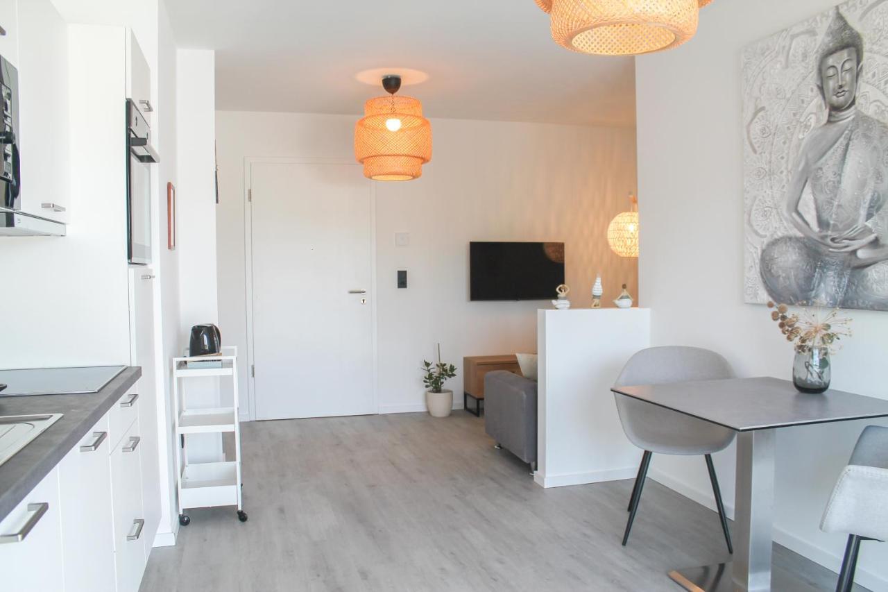 Buddha Apartment - Stadtnah, Balkon, Parkplatz, E-Ladestation Fuer Autos & Fahrraeder, Fitnessstudio Koblenz  Buitenkant foto